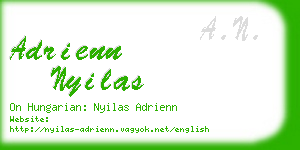 adrienn nyilas business card